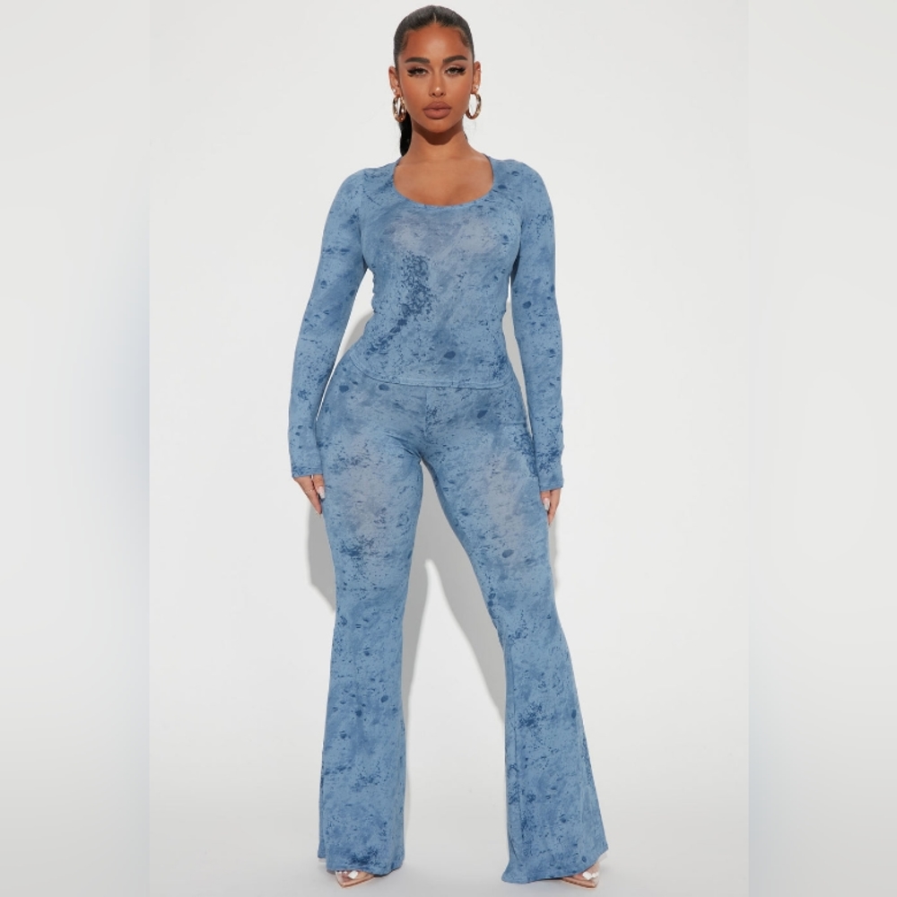 16. Keep It Going Chelsea Pant Set - Denim XL